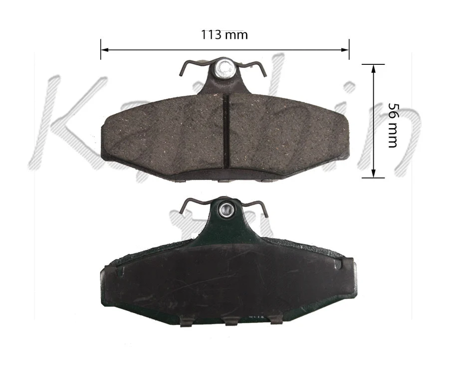 Brake Pad Set, disc brake (FK10157)