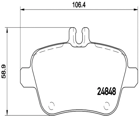 Brake Pad Set, disc brake (FK20210)