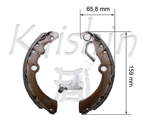 Brake Shoe Set (K10025)