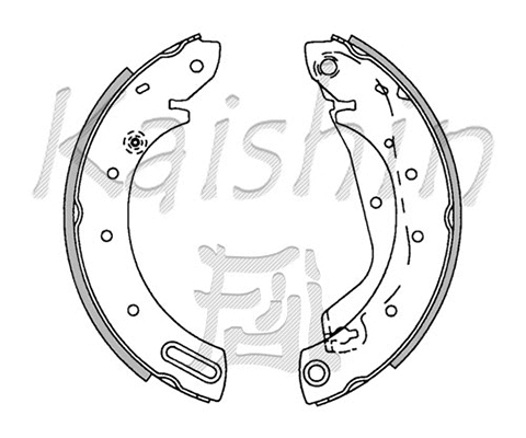 Brake Shoe Set (K1225)