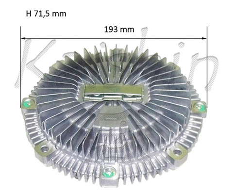 Clutch, radiator fan (GV026)