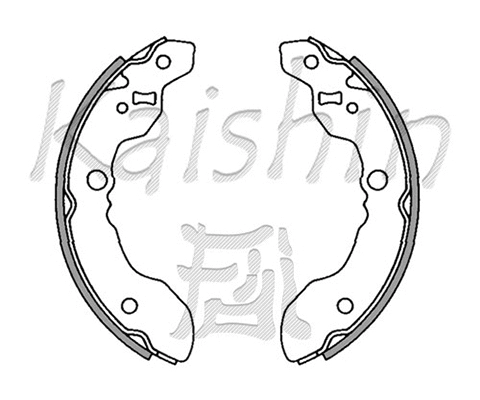 Brake Shoe Set (K9943)