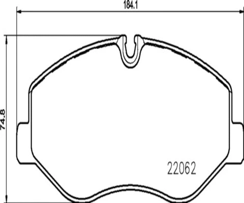 Brake Pad Set, disc brake (FK20161)