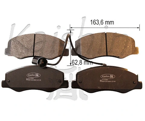 Brake Pad Set, disc brake (FK10302)