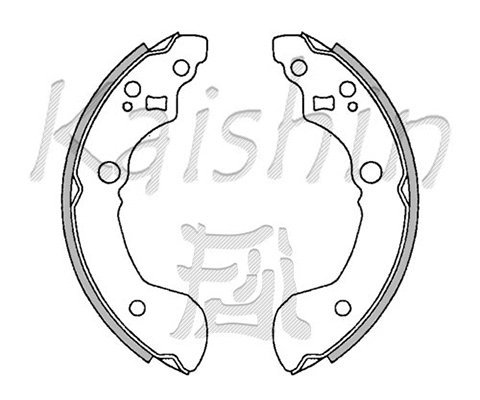 Brake Shoe Set (K1223)