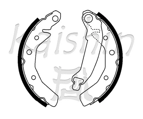 Brake Shoe Set (K11169)