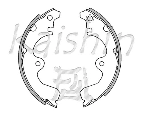 Brake Shoe Set (K2321)