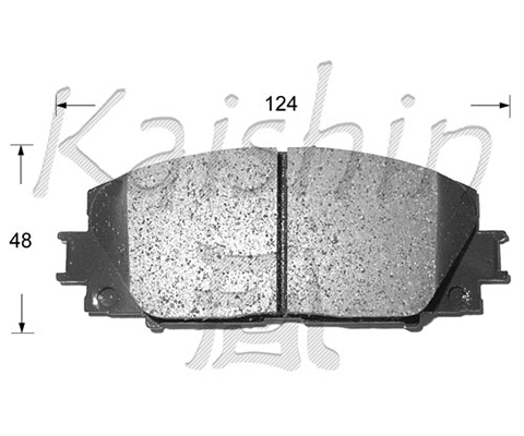 Brake Pad Set, disc brake (FK2252)