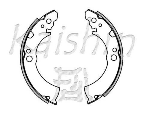 Brake Shoe Set (K1160)