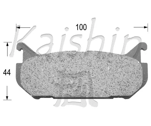 Brake Pad Set, disc brake (FK3083)