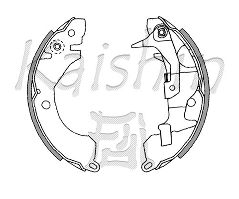 Brake Shoe Set (K6674)