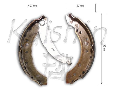 Brake Shoe Set (K6737)