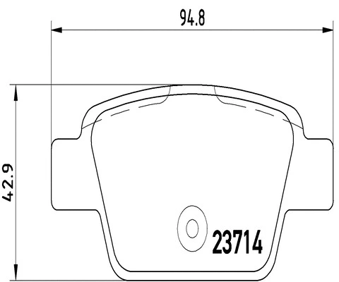 Brake Pad Set, disc brake (FK20009)