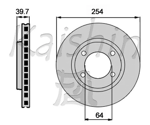Brake Disc (CBR438)