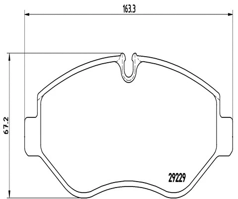 Brake Pad Set, disc brake (FK20035)