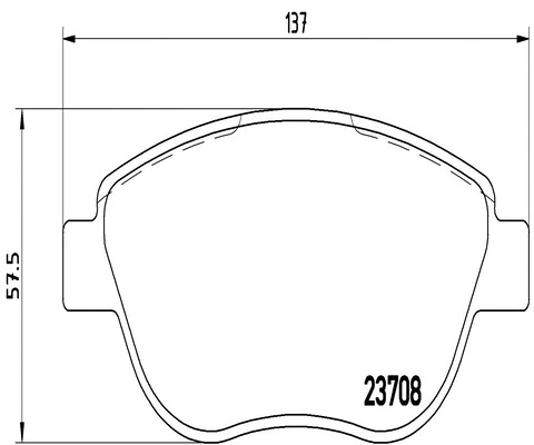 Brake Pad Set, disc brake (FK20064)