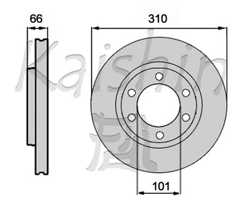 Brake Disc (CBR371)
