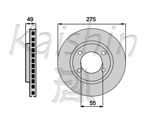 Brake Disc (CBR153)