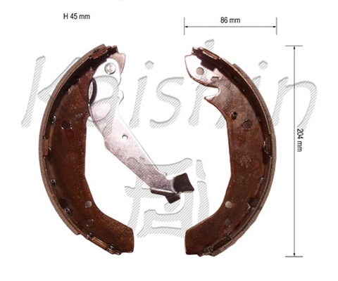 Brake Shoe Set (K11208)