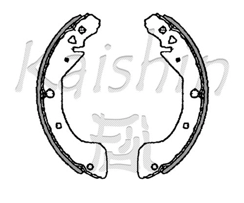 Brake Shoe Set (K7918)