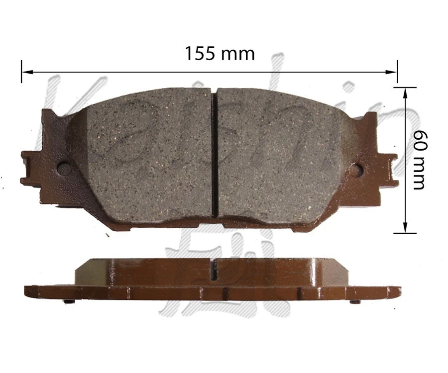 Brake Pad Set, disc brake (FK2277)