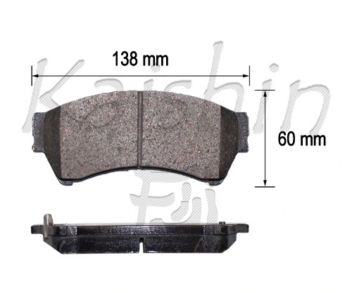 Brake Pad Set, disc brake (FK3146)
