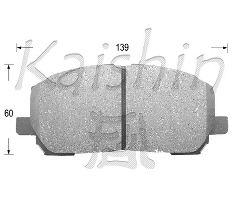 Brake Pad Set, disc brake (FK2231)