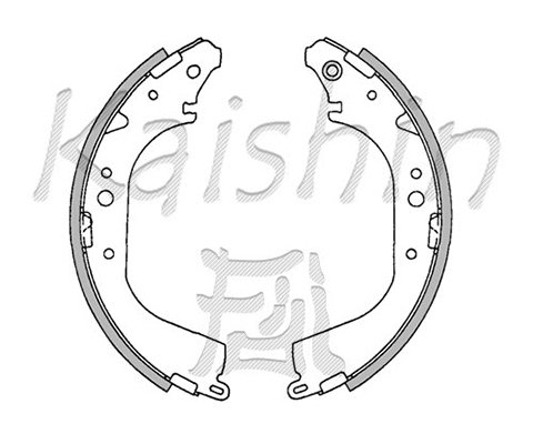 Brake Shoe Set (K1208)