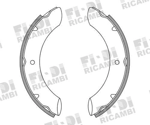 Brake Shoe Set (K2221)