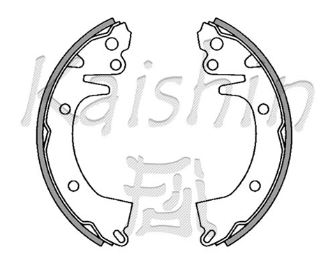 Brake Shoe Set (K6609)