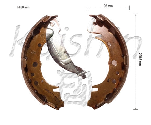 Brake Shoe Set (K11179)