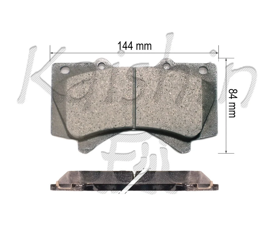 Brake Pad Set, disc brake (FK2278)