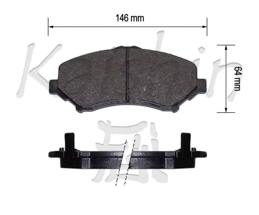 Brake Pad Set, disc brake (FK10173)