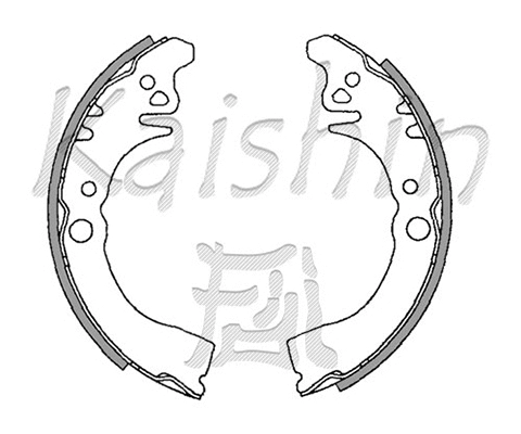 Brake Shoe Set (K0036)