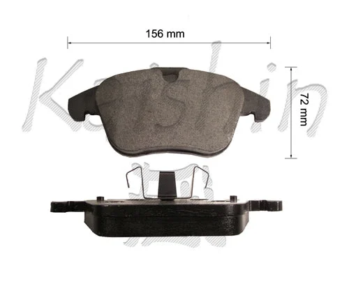 Brake Pad Set, disc brake (FK10159)