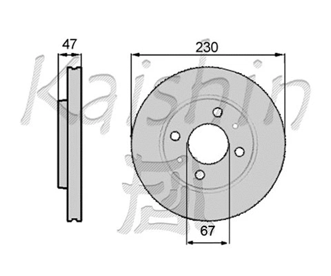 Brake Disc (CBR016)