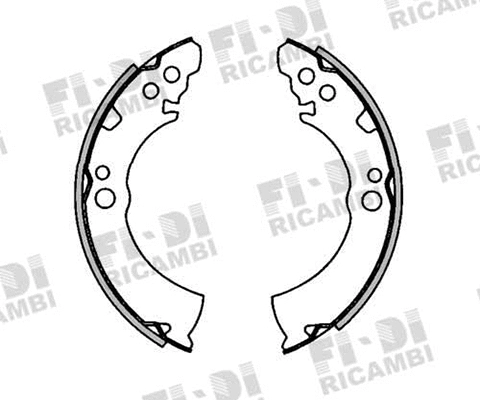 Brake Shoe Set (K1164)