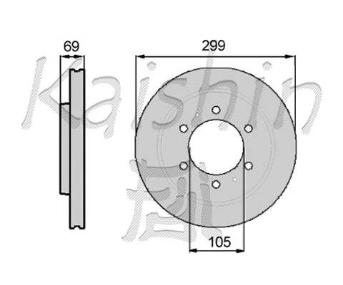 Brake Disc (CBR042)