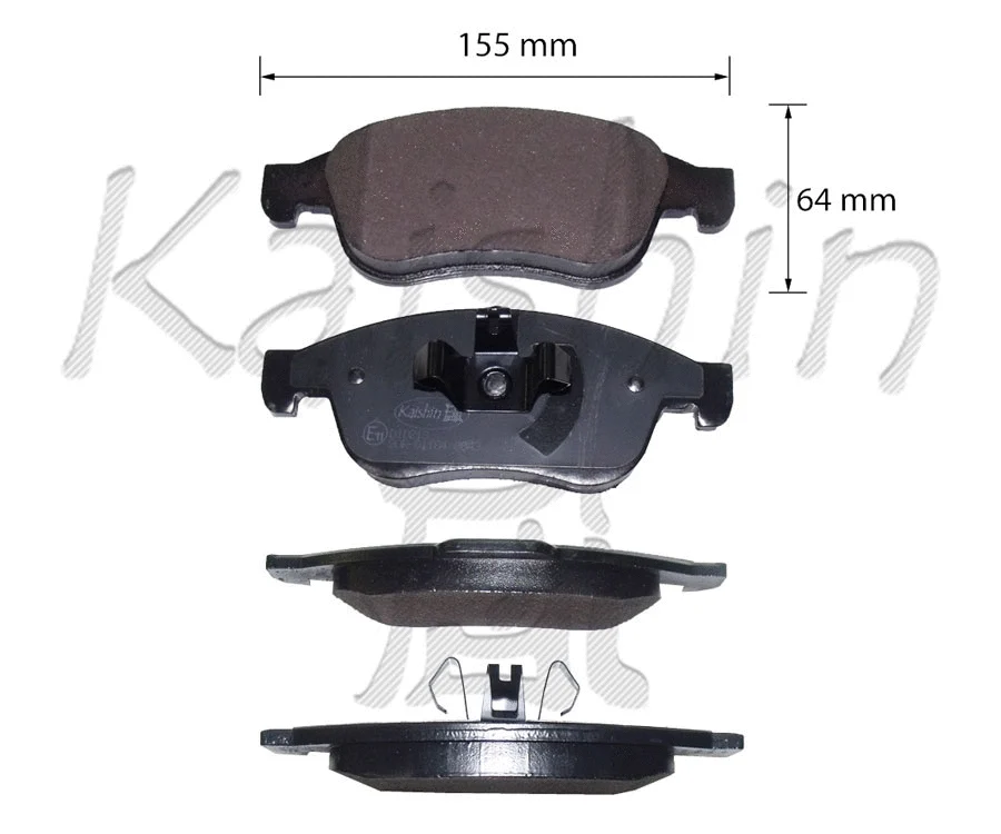 Brake Pad Set, disc brake (FK10213)