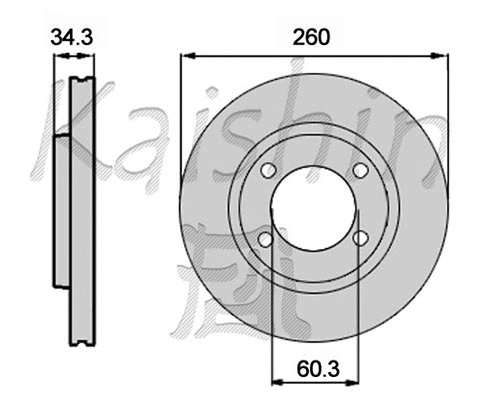 Brake Disc (CBR458)