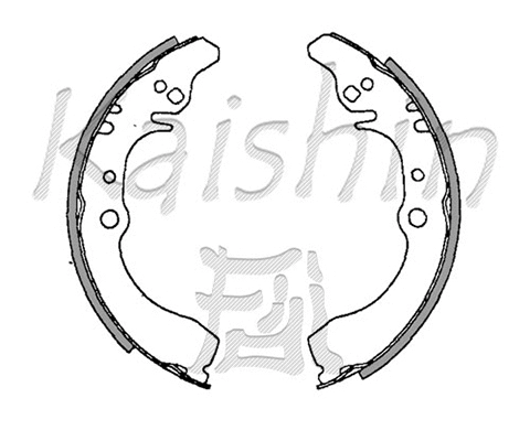 Brake Shoe Set (K0035)