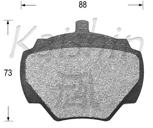 Brake Pad Set, disc brake (FK5300)