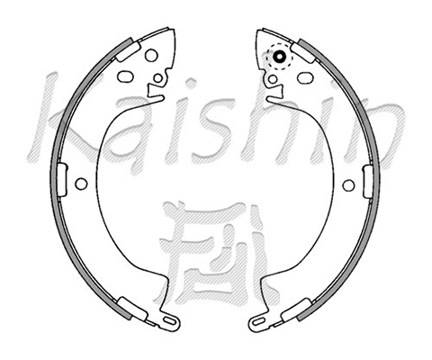 Brake Shoe Set (K6664)