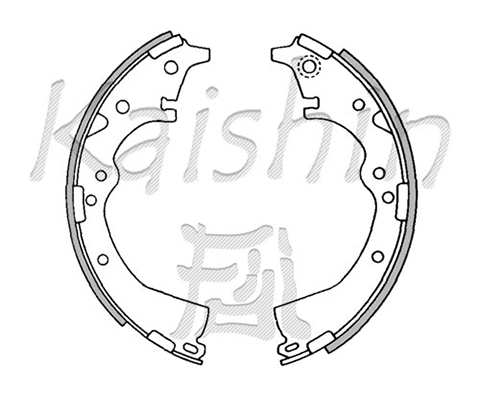 Brake Shoe Set (K2282)
