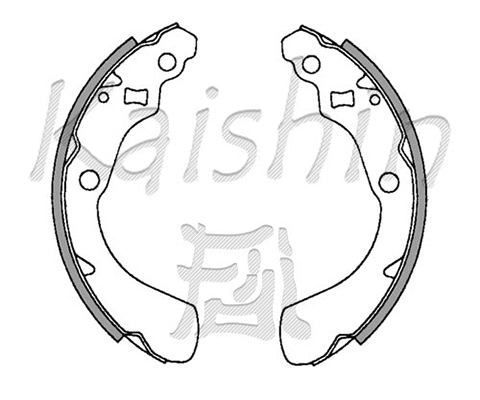 Brake Shoe Set (K5528)