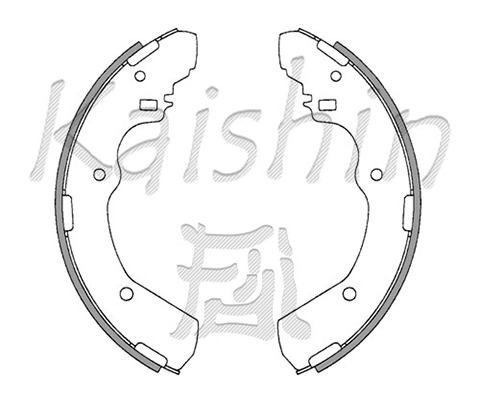 Brake Shoe Set (K6721)
