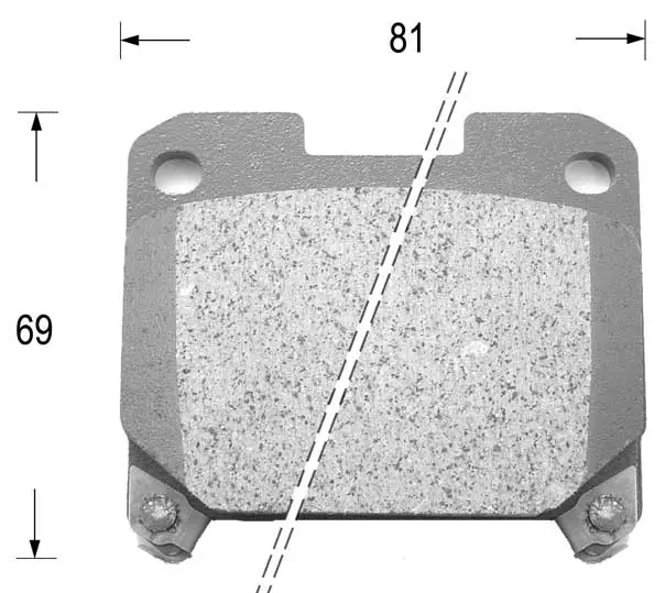 Brake Pad Set, disc brake (FK2146)