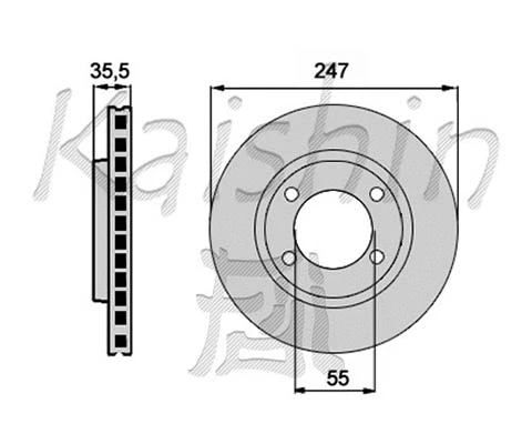 Brake Disc (CBR351)