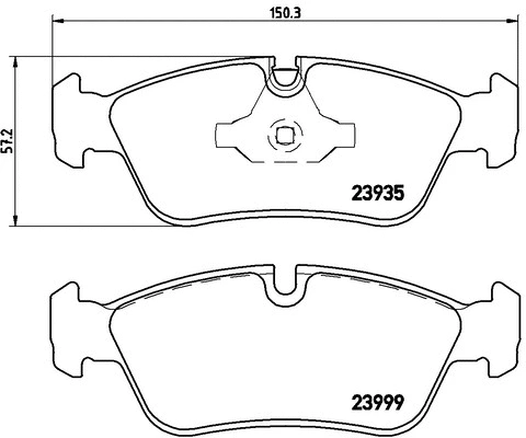 Brake Pad Set, disc brake (FK20248)