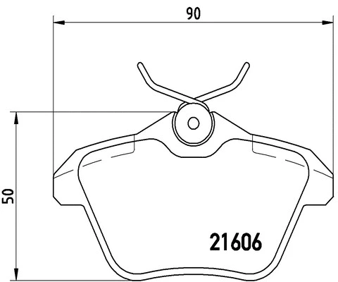 Brake Pad Set, disc brake (FK20283)